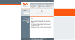 Desktop Screenshot of gvs.cz