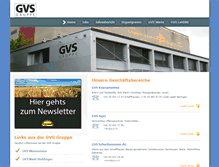 Tablet Screenshot of gvs.ch